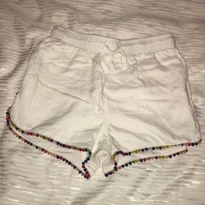 White Shorts